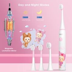 Bàn Chải Điện Seago Cho Bé SG-567-PINK