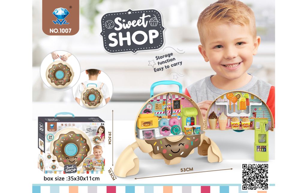 Nhập vai bán hàng tiệm bánh donut 1007