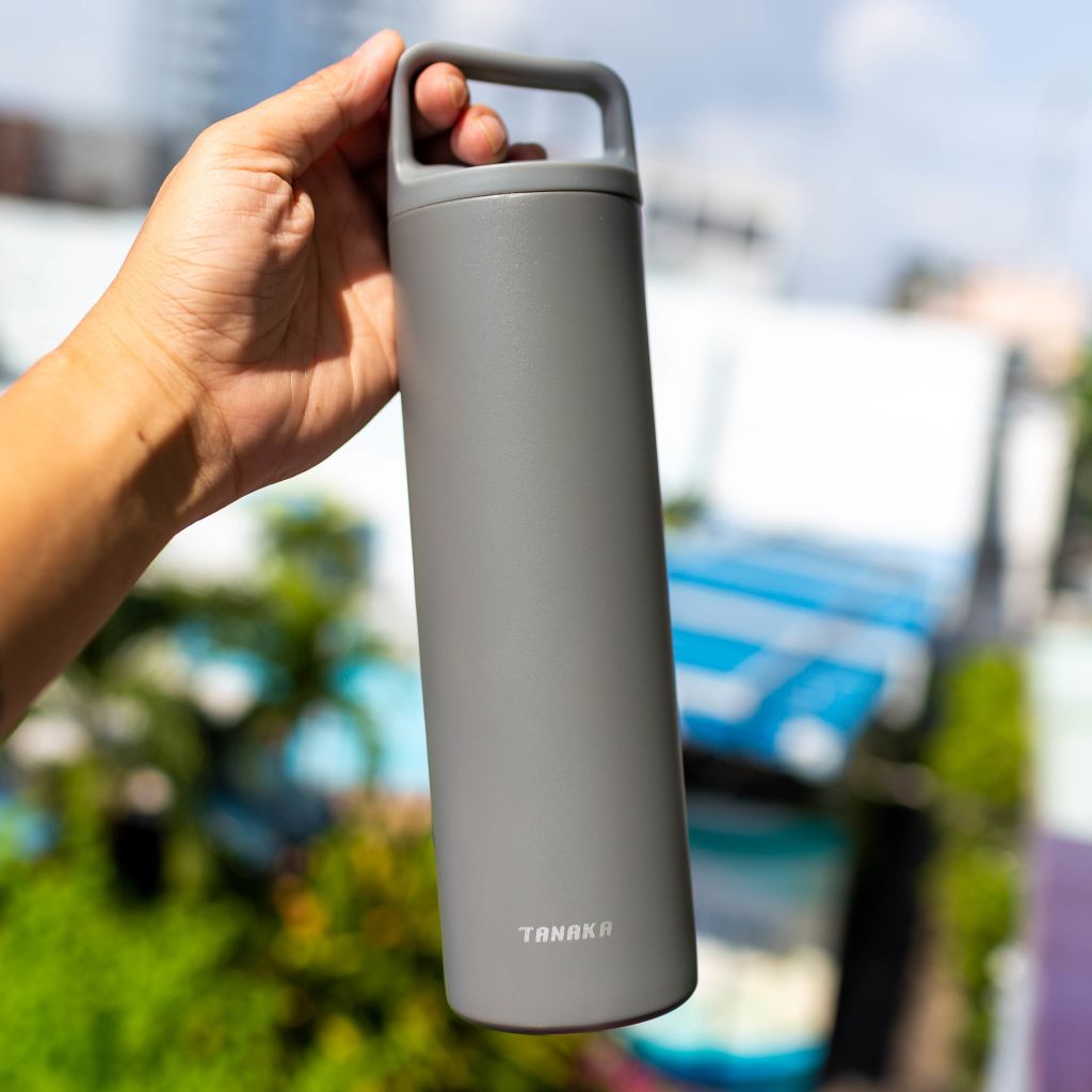 Bình giữ nhiệt 600ml Tanaka Xám - SM-12