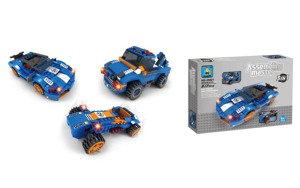 Lắp ghép Bậc thầy lắp ghép (3 trong 1) (317 mảnh)  25621