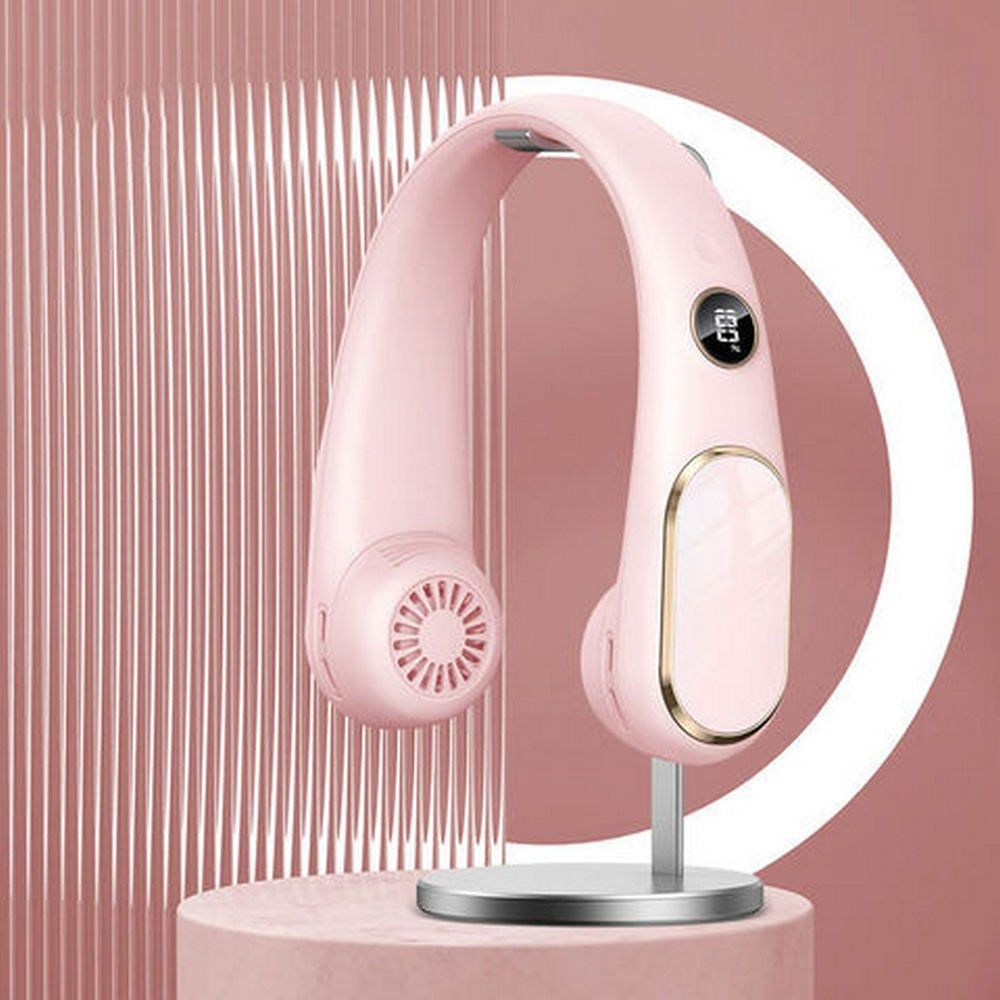 Quạt đeo cổ Hồng - N23-PINK