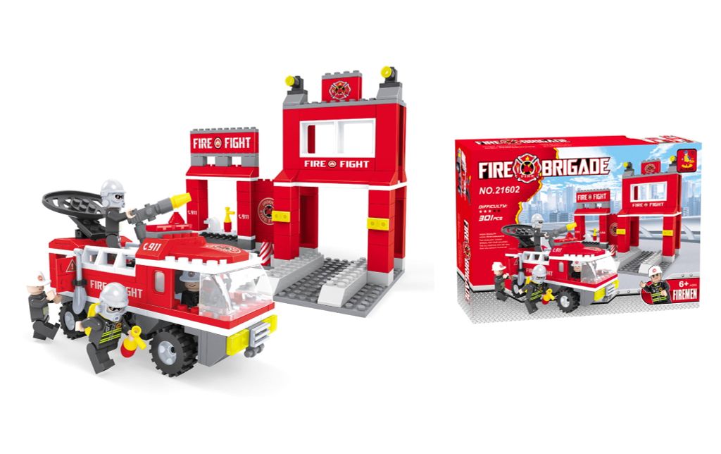 Lắp ghép Sở cứu hỏa (301 mảnh)  21602