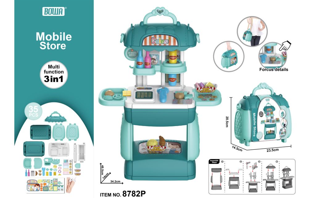 Bộ valy bán hàng (35 chi tiết)  8782P