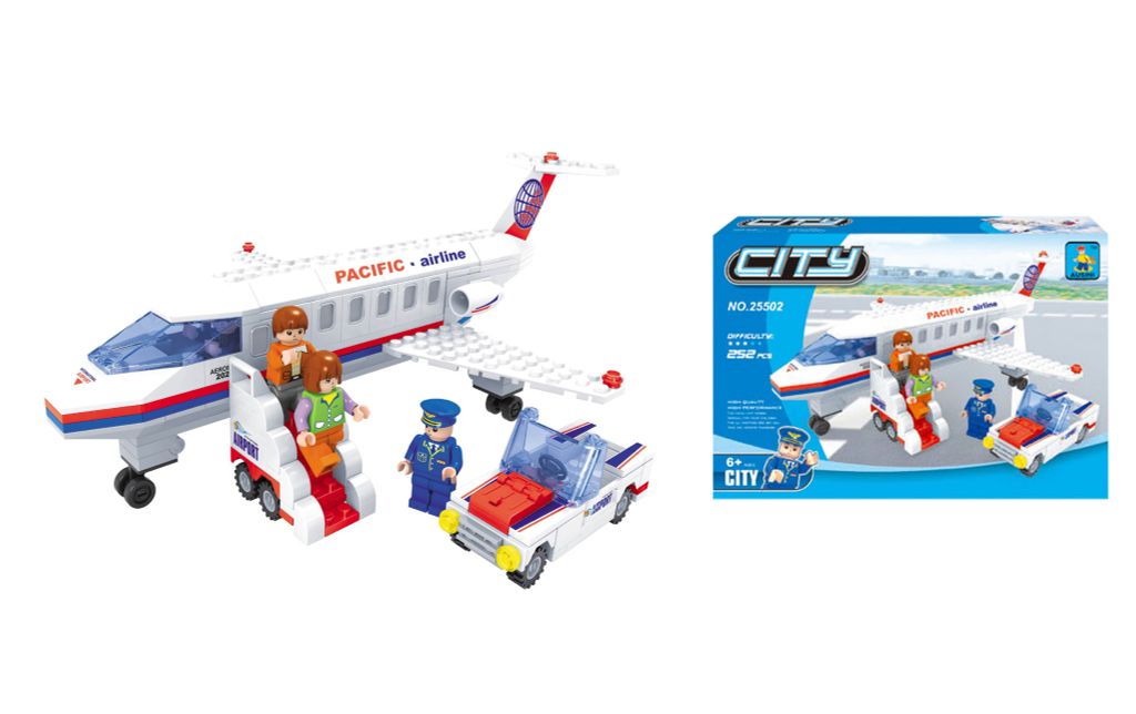 Lắp ghép Thành phố hiện đại (252 mảnh)  25502