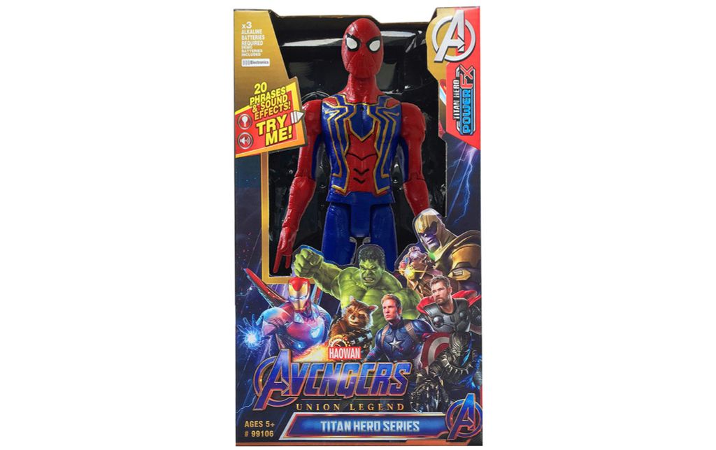 Mô hình nhân vật Spider Man (Có pin)  9910603