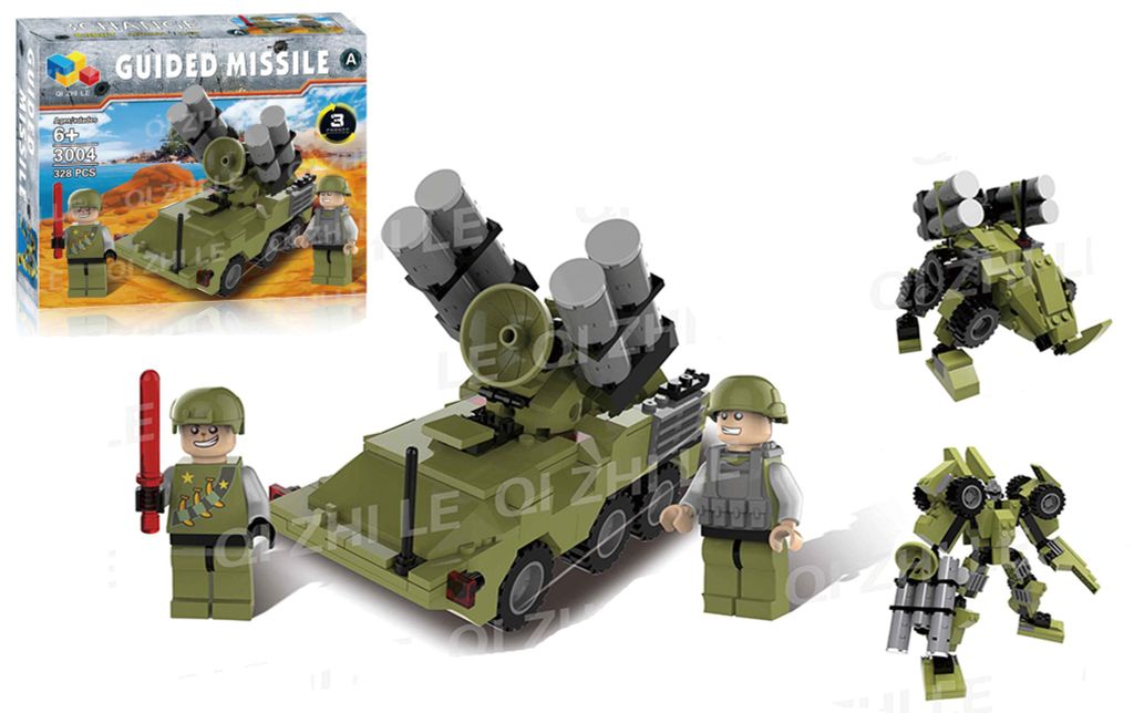 Lắp ráp quân sự 3 trong 1 (328 mảnh)  300401