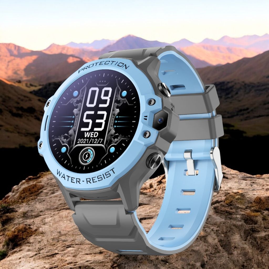 Đồng Hồ Định Vị Thông Minh Kitten Xanh - KT55-BL