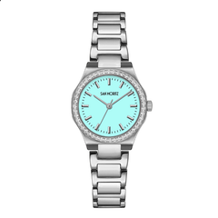Đồng Hồ Đeo Tay Nữ San Moritz SM-IB619-B Mặt Đính Đá Thời Trang