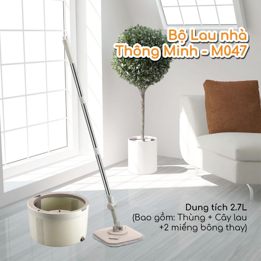 Bộ Lau Nhà Thông Minh M047