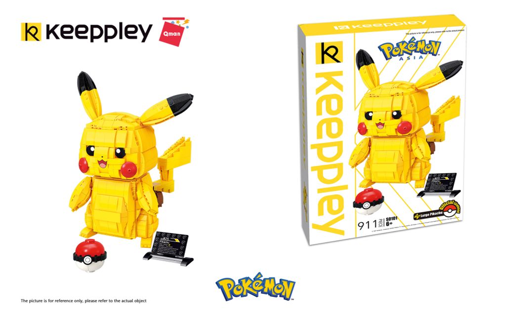 Bộ lắp ráp Pokemon (911 mảnh)  S0101