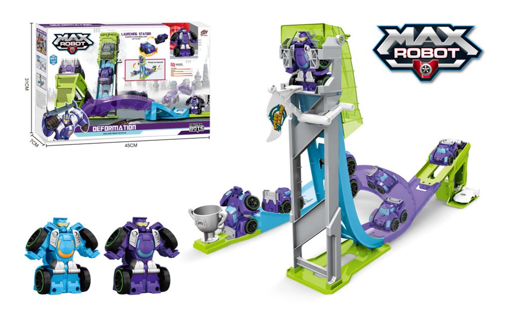 Xe Robot Biến Hình (đường ray)  L01910