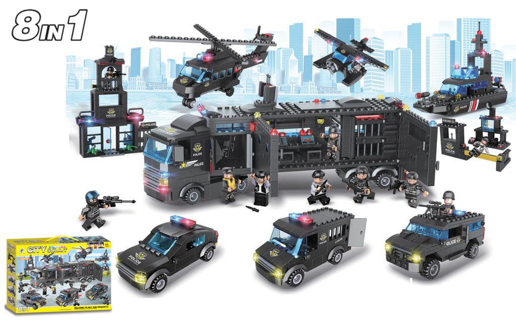 Lắp Ráp 8 Trong 1 (1102 mảnh)  LXA323