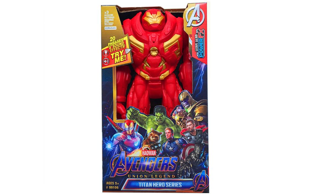 Mô hình nhân vật Hulk Iron Man (Có pin)  9910604