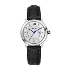 Đồng Hồ Đeo Tay Nữ San Moritz SM-L-9898A Dây Da Thời Trang