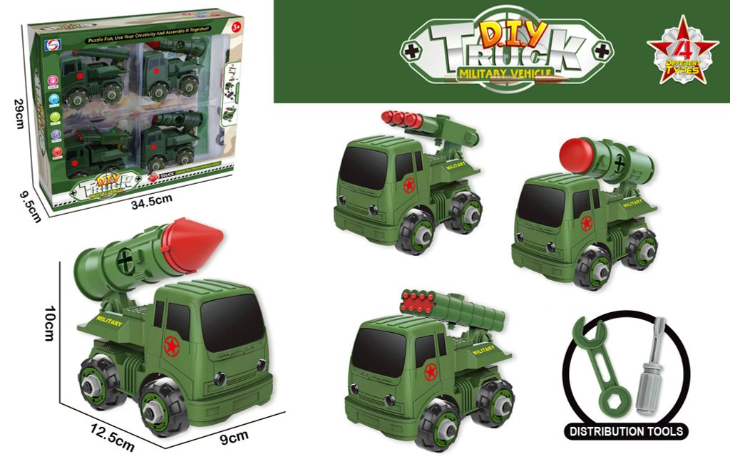 Xe mô hình quân sự lắp ráp  9920M