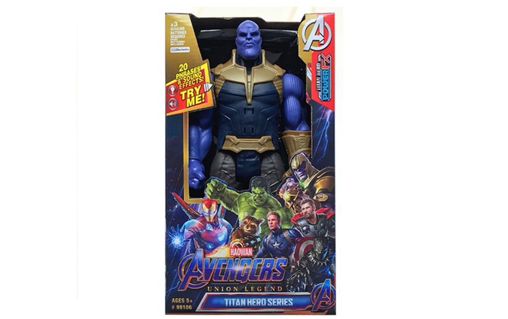 Mô hình nhân vật Thanos (Có pin)  9910610
