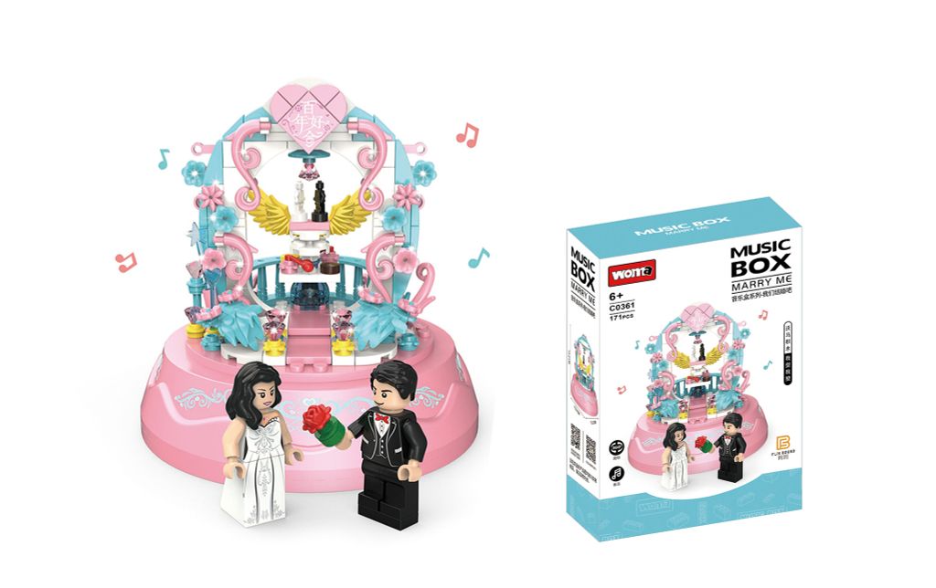 Lắp Ráp Hộp Nhạc (171 mảnh)  C0361