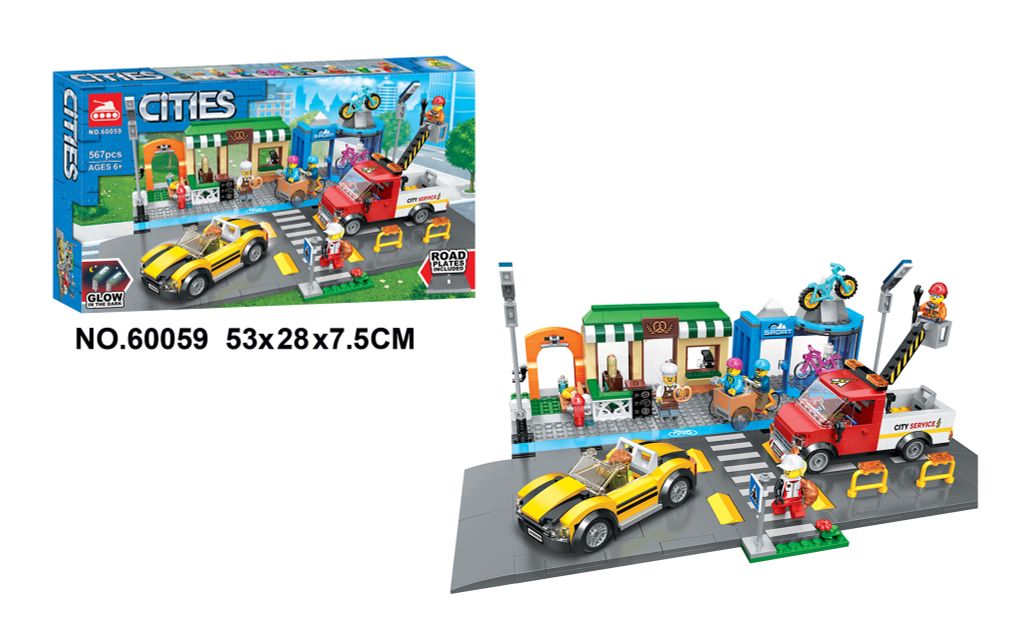 Lắp ráp thành phố (567 mảnh)  60059