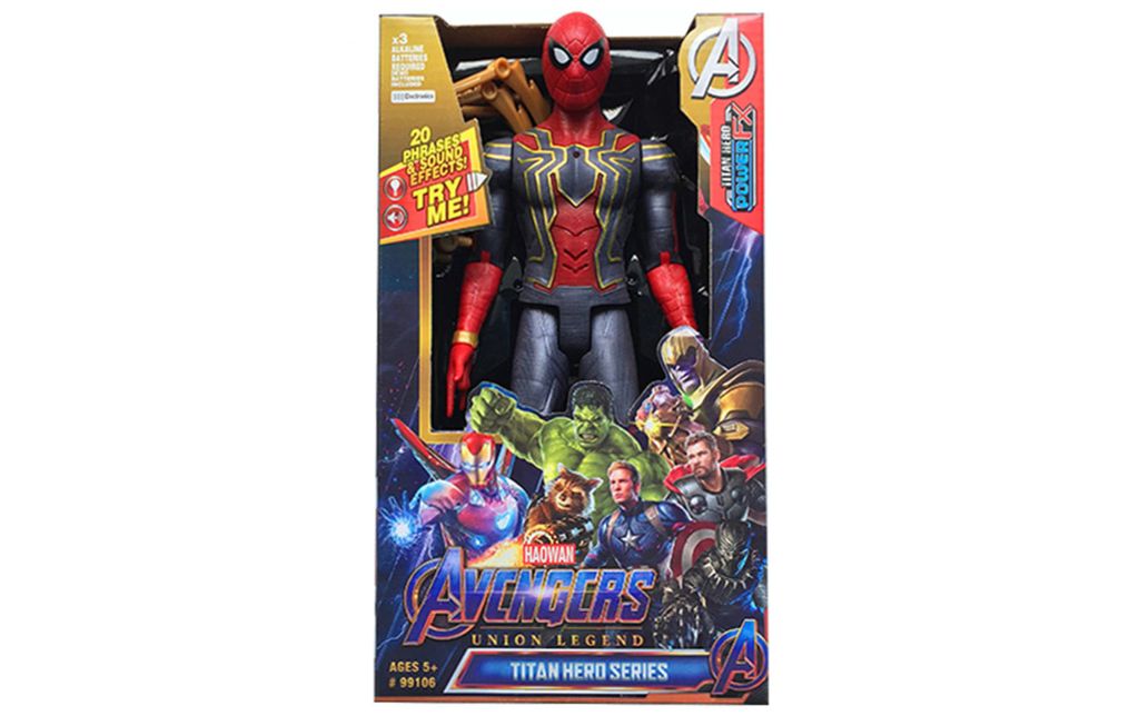 Mô hình nhân vật Spider Man (Có pin)  9910608