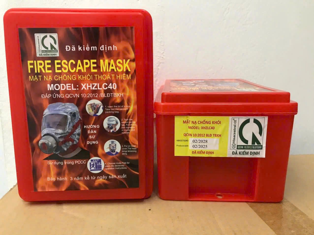 MẶT NẠ CHỐNG KHÓI THOÁT HIỂM XHZL C40 