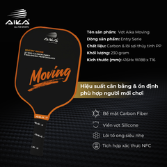 Vợt Pickleball Aika Moving T300