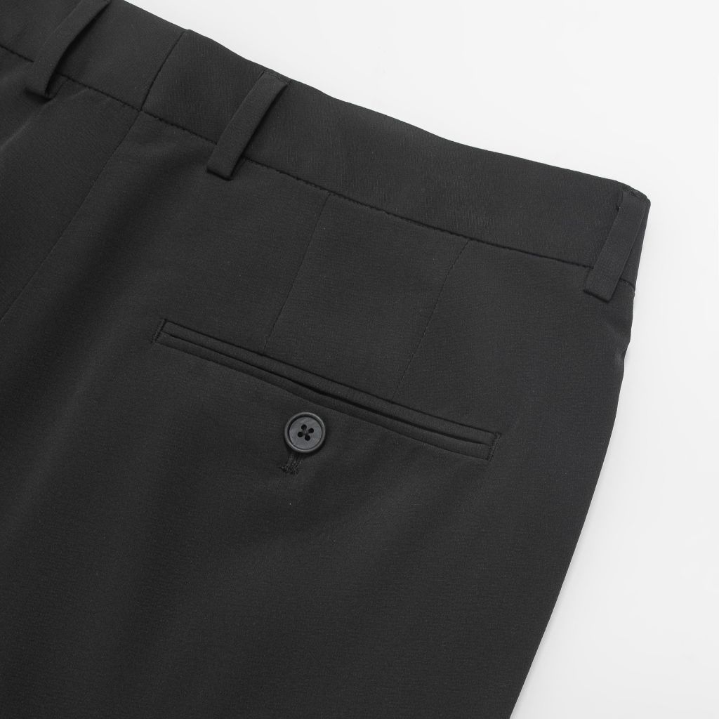 Quần Âu Đen Nam Lamode Regular Fit LTR0010S0