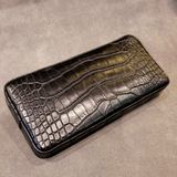  HCP Crocodile Long Wallet 