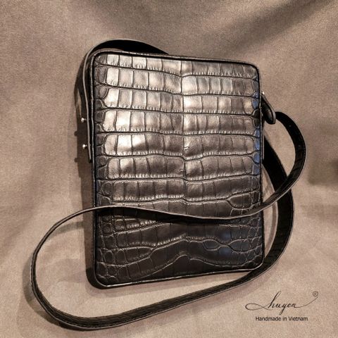 Mini Crocodile Crossbody Bag