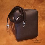  Black Togo Leather Bag 