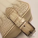  Pouch cá sấu Hymalaya mix Epsom Pháp khoá số 