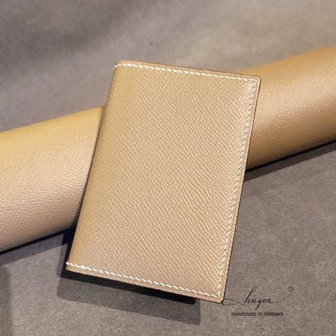 Ví đựng card da Epsom