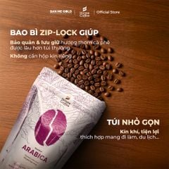 Cà Phê Arabica 100% Nguyên Chất (Cao Cấp) - 250g/500g/1kg NGUYÊN HẠT - Cafe Hạt Rang Xay Chính Hãng Ban Me Gold - Honee Coffee