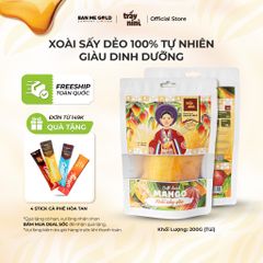 [COMBO TIẾT KIỆM] 10 Túi Xoài Sấy Dẻo Ăn Vặt Tốt Cho Sức Khoẻ - 100% Xoài Tự Nhiên Cao Cấp Giàu Dinh Dưỡng Chính Hãng Trấy Ninì - Ban Me Gold
