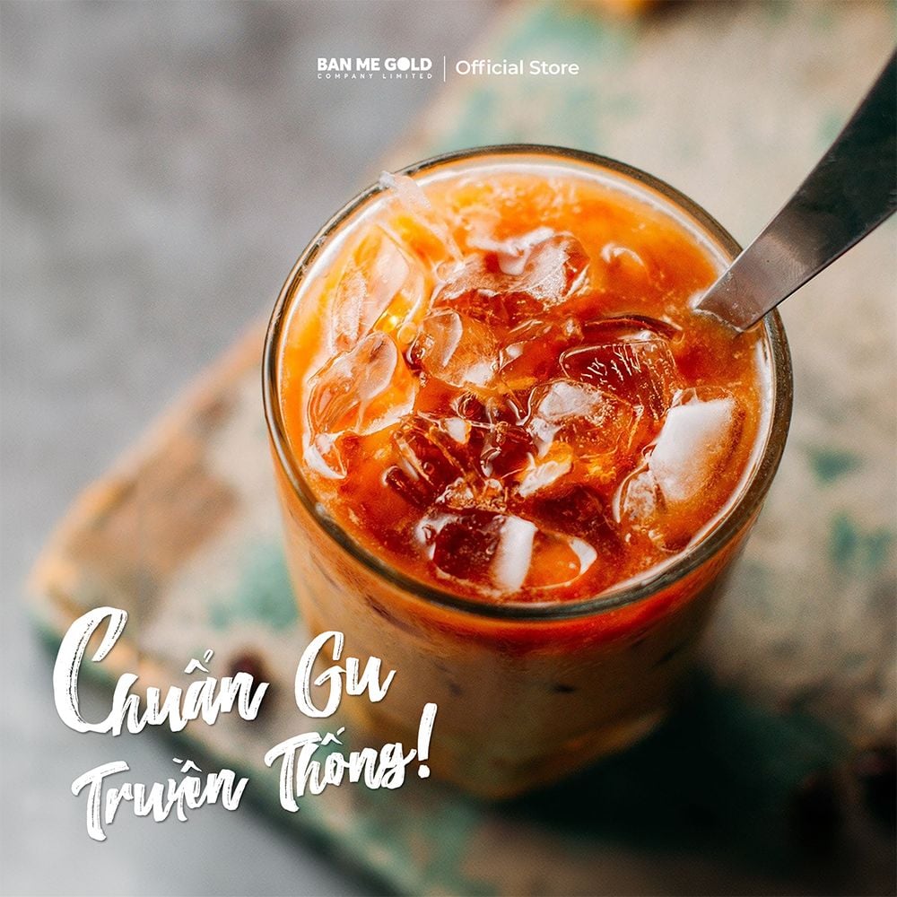 Cà Phê Gu Đắng Đậm Đà - 100% ROBUSTA & ARABICA - 250g/500g - Cafe Rang Xay Nguyên Chất Ban Me Gold - REXSUN