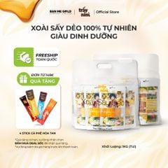 Xoài Sấy Dẻo Ăn Vặt Tốt Cho Sức Khoẻ - 100% Xoài Tự Nhiên Cao Cấp Giàu Dinh Dưỡng Chính Hãng Trấy Nini - Ban Me Gold