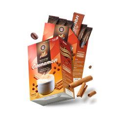 Cà Phê Hoà Tan Sữa Quế (Cinnamon) - Instant Delight – 160gr (10 Gói) - Cafe Hòa Tan Chính Hãng Ban Me Gold - REXSUN