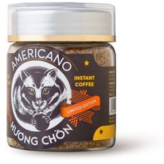 Cà Phê Sấy Lạnh Hương Chồn Americano (50g) - Cà Phê Hòa Tan Sấy Lạnh 100% Hạt Arabica