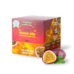 Trà Chanh Dây Hạt Chia Thanh Nhiệt - Trà Trái Cây Nhiệt Đới Detox Ít Đường Ban Me Gold - Trấy Ni Nì