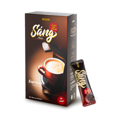 Cà Phê Espresso Hòa Tan - Sáng - Hộp 20g/100g - KHÔNG ĐƯỜNG SỮA - Cafe Đen Hòa Tan Chính Hãng Ban Me Gold - Rexsun