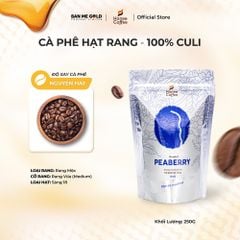 Cà Phê Culi 100% Nguyên Chất (Cao Cấp) - 250g/500g/1kg - Cafe Hạt Rang Đắng Đậm - Chính Hãng Ban Me Gold - Honee Coffee