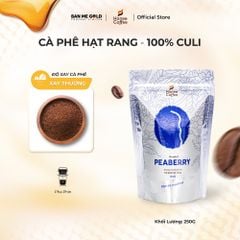 Cà Phê Culi 100% Nguyên Chất (Cao Cấp) - 250g/500g/1kg - Cafe Hạt Rang Đắng Đậm - Chính Hãng Ban Me Gold - Honee Coffee