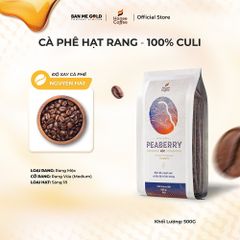Cà Phê Culi 100% Nguyên Chất (Cao Cấp) - 250g/500g/1kg - Cafe Hạt Rang Đắng Đậm - Chính Hãng Ban Me Gold - Honee Coffee