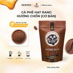 [CƠ BẢN] Cà Phê Hương Chồn (Nâu) Hạt Rang Mộc (250g) Cà Phê Chồn 100% Nguyên Chất Chính Hãng Ban Me Gold - Honee Coffee