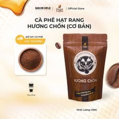 [CƠ BẢN] Cà Phê Hương Chồn (Nâu) Hạt Rang Mộc (250g) Cà Phê Chồn 100% Nguyên Chất Chính Hãng Ban Me Gold - Honee Coffee