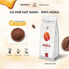 Cà Phê Moka 100% Nguyên Chất (Cao Cấp) - (250g/500g/1kg NGUYÊN HẠT)- Cafe Hạt Rang Xay Chính Hãng Ban Me Gold - Honee Coffee