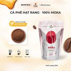 Cà Phê Moka 100% Nguyên Chất (Cao Cấp) - (250g/500g/1kg NGUYÊN HẠT)- Cafe Hạt Rang Xay Chính Hãng Ban Me Gold - Honee Coffee
