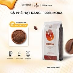 Cà Phê Moka 100% Nguyên Chất (Cao Cấp) - (250g/500g/1kg NGUYÊN HẠT)- Cafe Hạt Rang Xay Chính Hãng Ban Me Gold - Honee Coffee