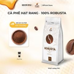 Cà Phê Robusta 100% Nguyên Chất (Cao Cấp) - 250g/500g/1kg - Cafe Hạt Rang Xay Chính Hãng Ban Me Gold - Honee Coffee
