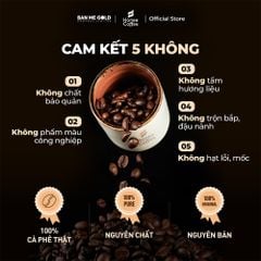 Cà Phê Moka 100% Nguyên Chất (Cao Cấp) - (250g/500g/1kg NGUYÊN HẠT)- Cafe Hạt Rang Xay Chính Hãng Ban Me Gold - Honee Coffee