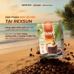 Cà Phê Sữa Dừa Cocofe Đậm Đà - Hộp 160g (10 gói) - Coconut Cafe Hòa Tan Chính Hãng Ban Me Gold